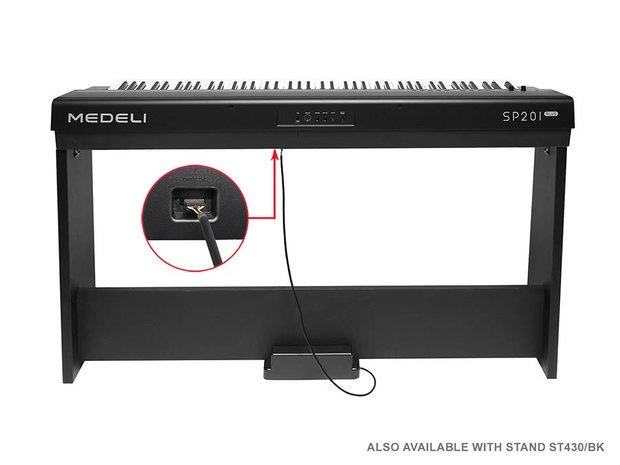 Medeli SP201+ digitale piano, 88 toetsen met Bluetooth