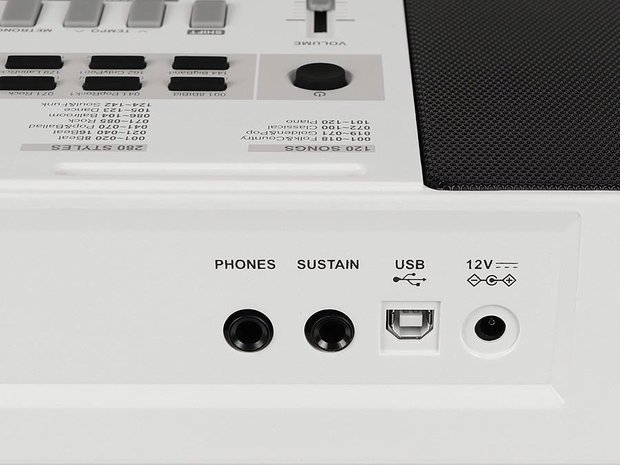 Medeli Aspire Series Keyboard A100SW met 61 aanslaggevoelige toetsen, 2 x 10 watt 