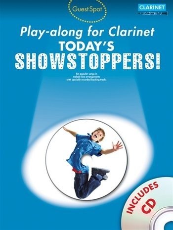 Today's Showstoppers, playalong for clarinet, met cd