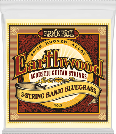 Ernie Ball Earthwood 2063 voor 5-snarige Banjo, 009