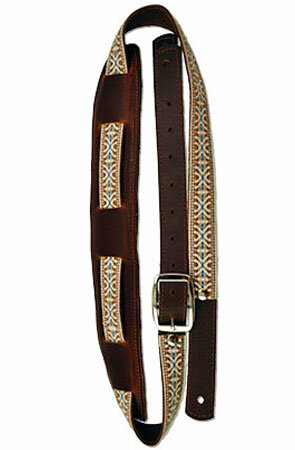 Souldier leather strap Laredo BR YL, leren riem