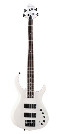 Sire Marcus Miller M2+ 4-snarig, White Pearl, 2nd Gen