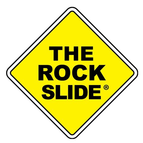 The Rock Slide, moulded glass slide size XL (inside 22.5 - length 66.0mm)