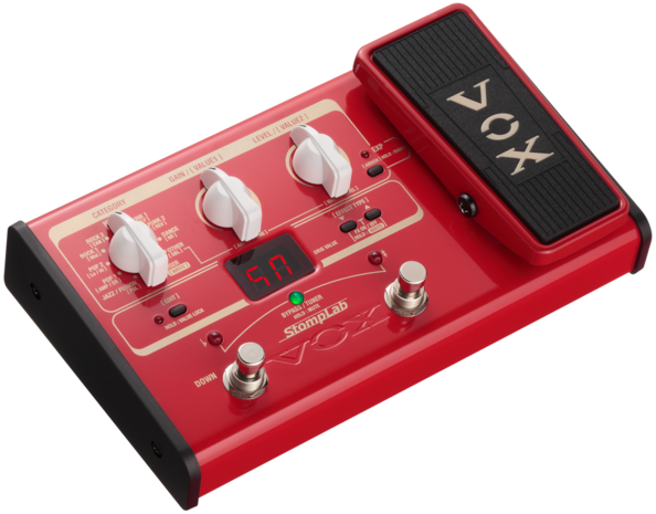 VOX Gitaarprocessor, StompLab, Basgitaar, Multi-effect + Pedaal