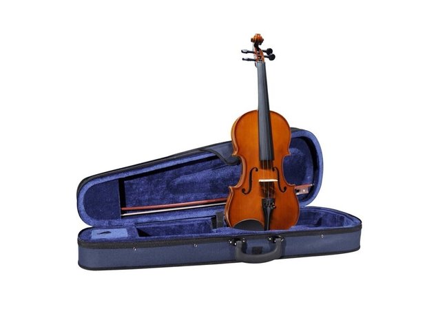 Leonardo viool 3/4 basic, compleet met koffer, strijkstok e.d.
