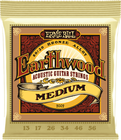 Ernie Ball 2002 Earthwood Medium 13-17-26-34-46-56