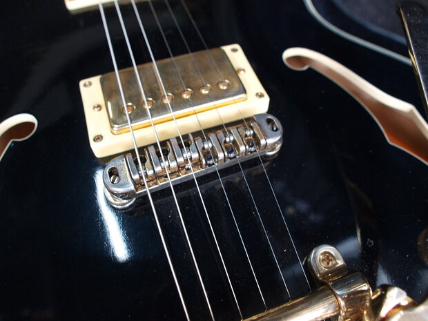 Stromberg Custom Black Aged Monterey with Bigsby Tremolo and case