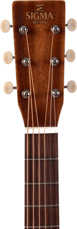 Sigma DM-15E-AGED electro-akoestische dreadnought, aged old whiskey barrel