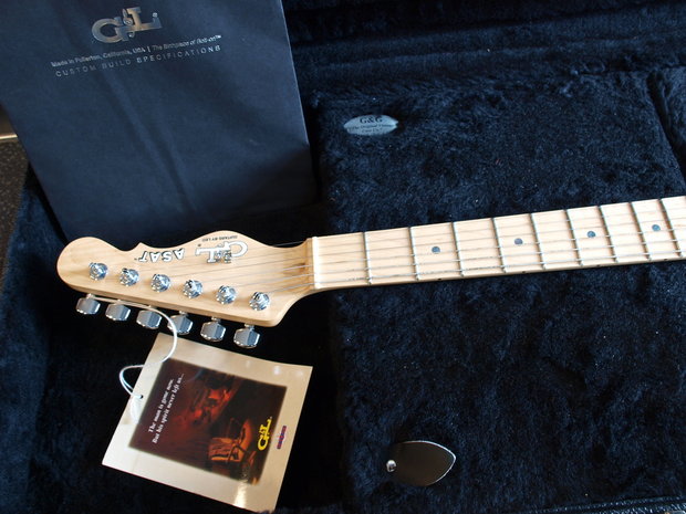 G&L Asat Special Tobacco Sunburst MP USA met certificaat van echtheid