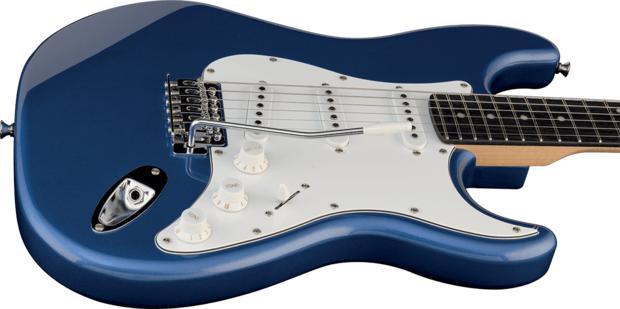 EKO S300-pakket stratocastermodel, metallic blue