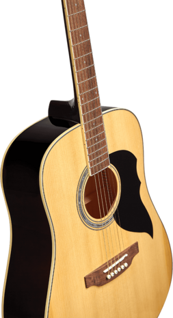 EKO Ranger 6 - Dreadnought natural, staalsnarig