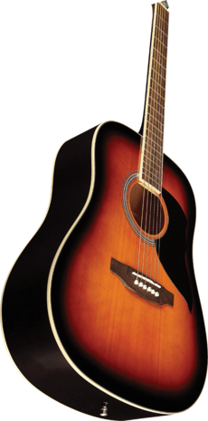 EKO Ranger 6 - Dreadnought sunburst, staalsnarig