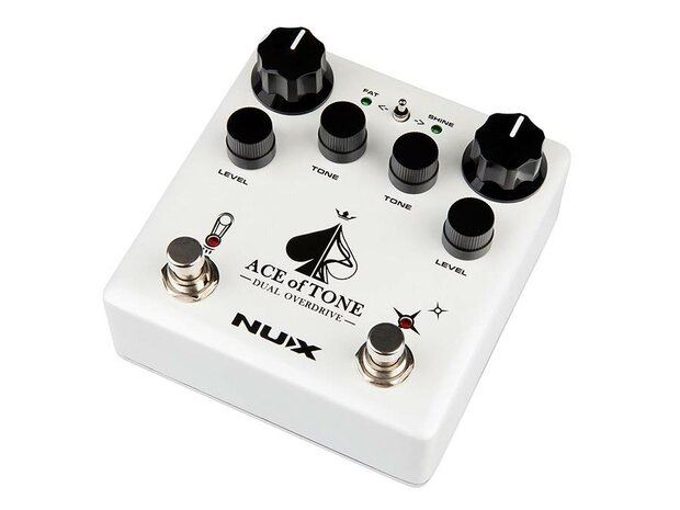 Nux Verdugo NDO-5 Ace of Tone Dual Overdrive Effects Pedal