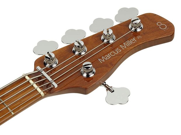 Sire Marcus Miller Bass P5+ Series basgitaar, A5 Tobacco Sunburst