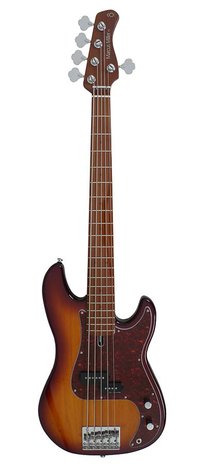 Sire Marcus Miller Bass P5+ Series basgitaar, A5 Tobacco Sunburst