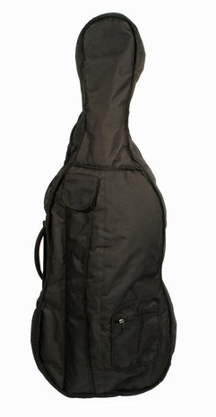 Cello 1/8 (kindermaat vanaf ca 4 jaar) incl gevoerde hoes, strijkstok