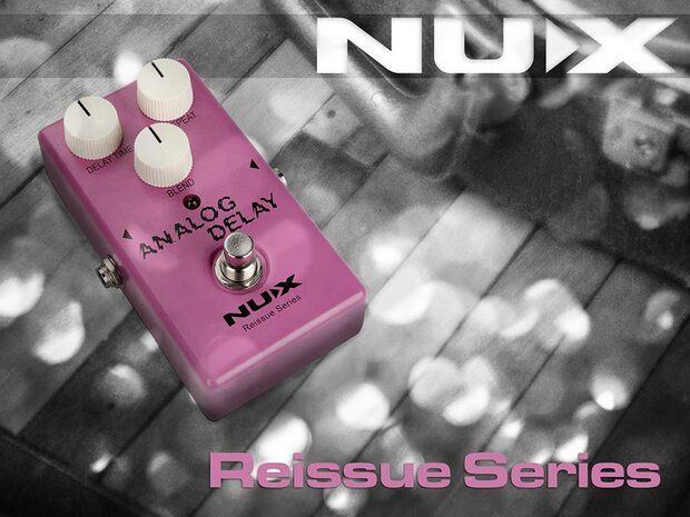 NUX Reissue Series Analog Delay analoog effectpedaal