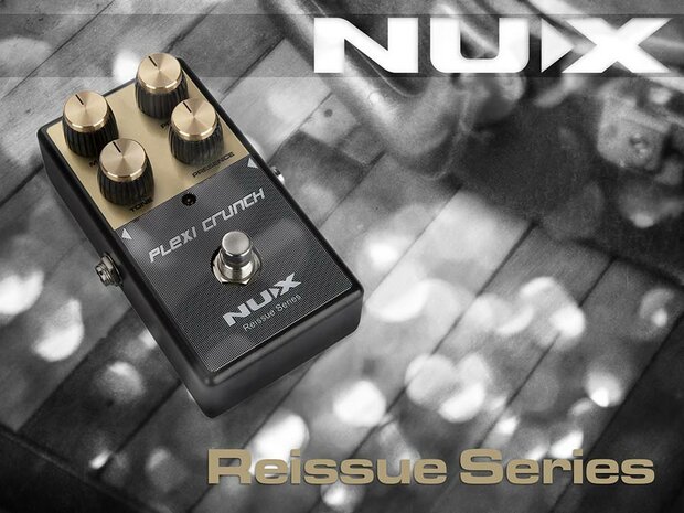 NUX Reissue Series Plexi Crunch klassieke Britse overdrive analoog effectpedaal