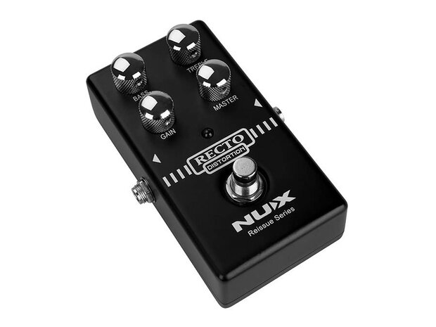NUX Reissue Series Recto Distortion heavy American preamp overdrive analoog effectpedaal