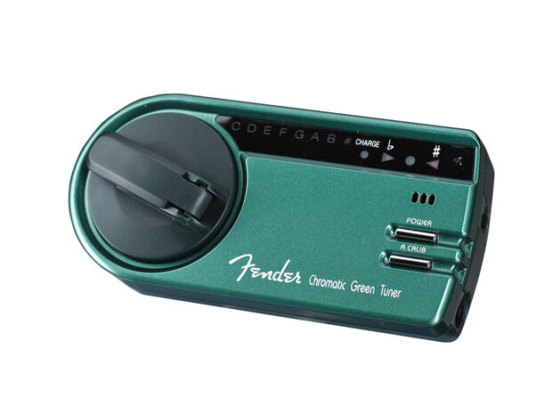 Fender Greentuner GT1000, chromatische windup tuner, ook zaklampfunctie