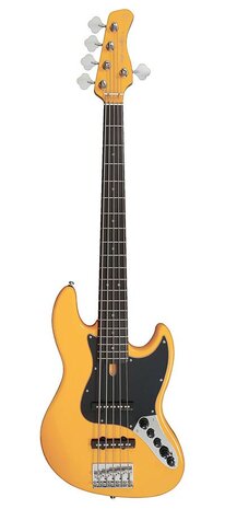 Sire Basses V3+ 2nd Gen Series Marcus Miller 5-snarige basgitaar, Orange