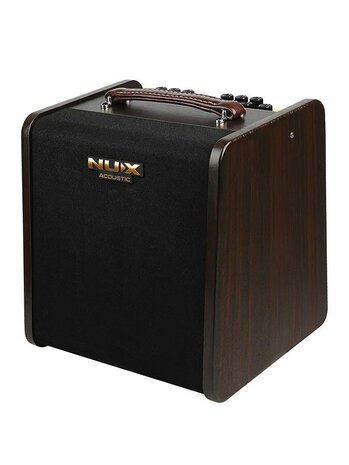 Nux STAGEMAN II, 80W accu versterker voor akoestische gitaar en microfoon, met bluetooth