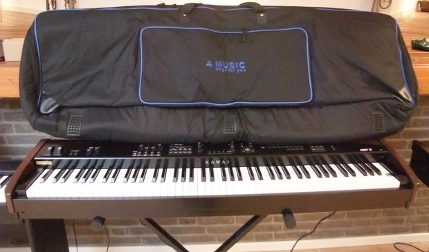 Dik gevoerde Keyboard / Hardware hoes / tas voor keyboard van 100, 105, 112, 118 of 122 cm