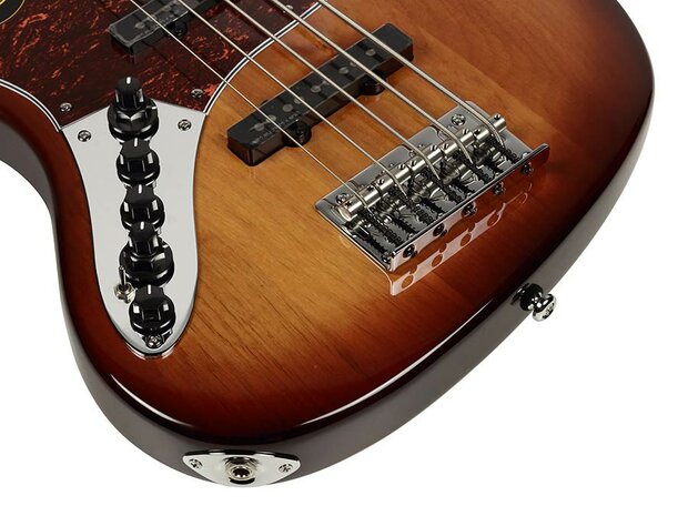 Sire Marcus Miller V7+ 2nd Gen linkshandig 5-snarig Tobacco Sunburst