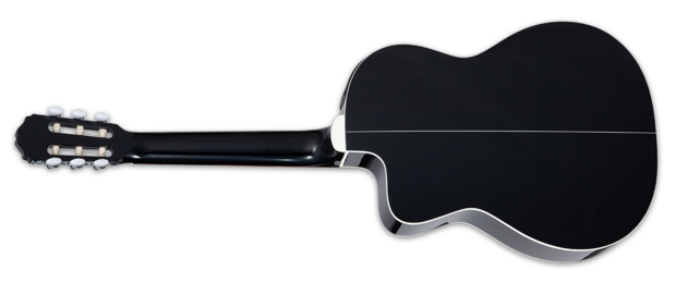 Takamine GC2CE-BLK electro-akoestische nylonsnarige gitaar