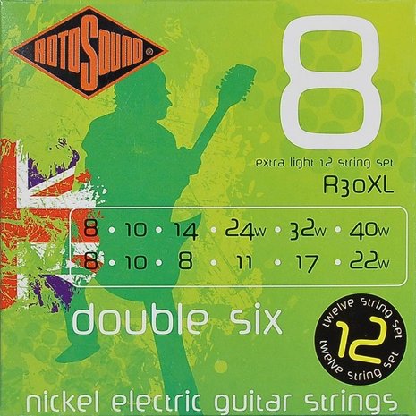 Rotosound Roto stringset 12-snarig electrisch