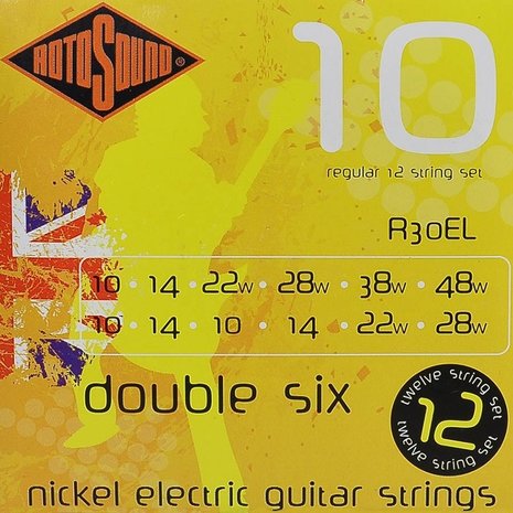 Rotosound Roto stringset 12-snarig electrisch