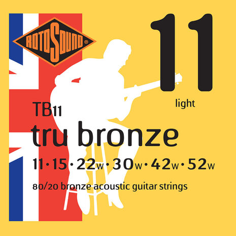 Rotosound Tru Bronze acoustic, 10, 11 of 12