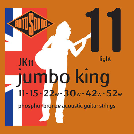 Rotosound Jumbo King, 010, 011, 012 of 013