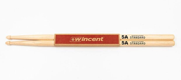 Wincent pair of hickory drumsticks 5A