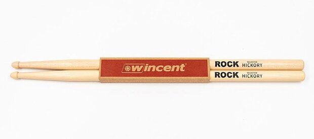Wincent pair of hickory drumsticks ROCK