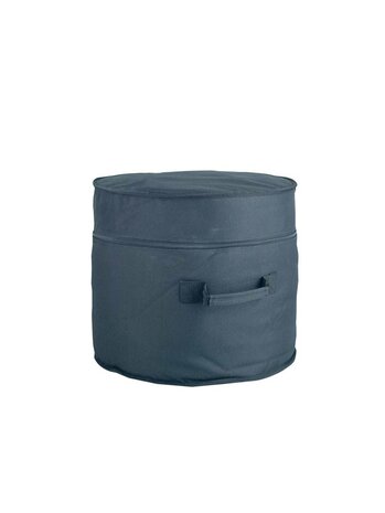 5-delige gigbag/hoezenset voor drums, oa 18" bassdrum, 10" tom, 12" tom, 14" floortom en sticktas