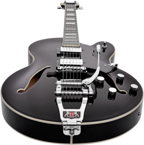 Hagstrom Vormkoffer voor Hollowbody, oa HJ-modellen