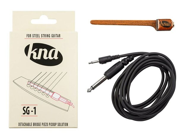 KNA Pickup SG1 acoustic guitar piezo pickup system