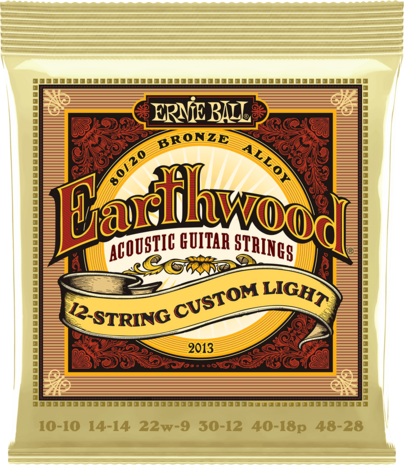 Ernie Ball Earthwood 12-snarig 80/20 Bronze 10-48