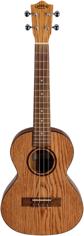 Lanikai tenor ukelele Oak, met hoes