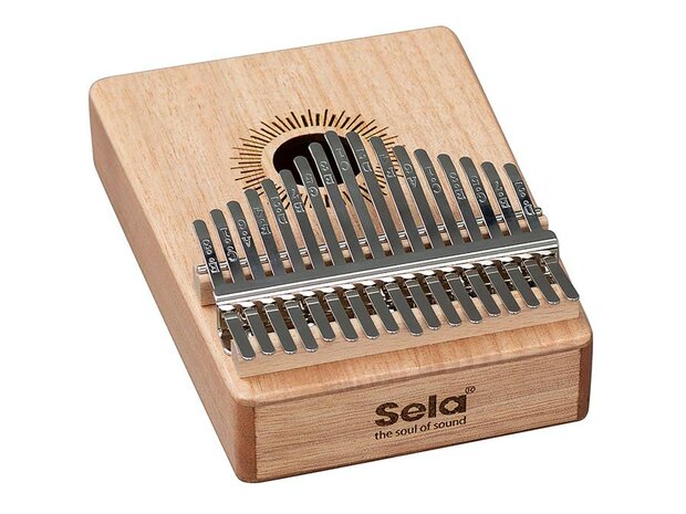 Sela kalimba 'Mahogany 17', duimpiano