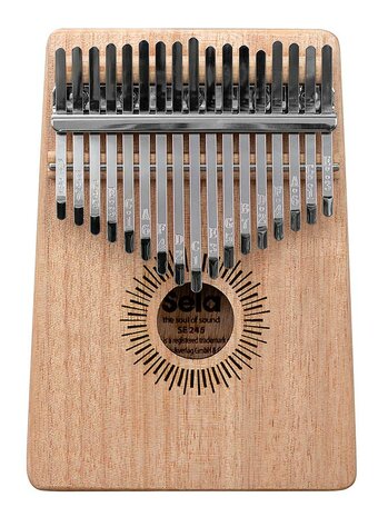 Sela kalimba 'Mahogany 17', duimpiano