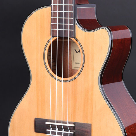 Lanikai Tenor Ukulele Spruce serie, semi-akoestisch