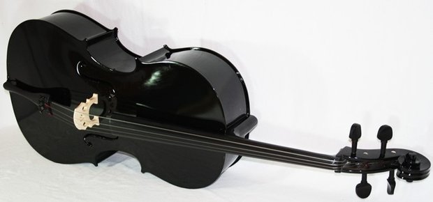 Cherrystone cello 4/4 Zwart met hoes en strijkstok