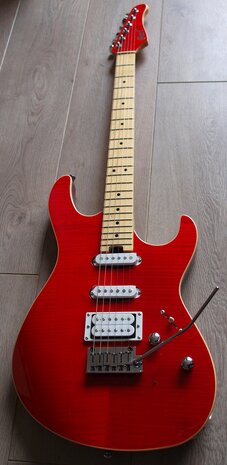 CORT E-Gitaar, G280DX, Transparent Red