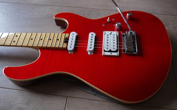 CORT E-Gitaar, G280DX, Transparent Red