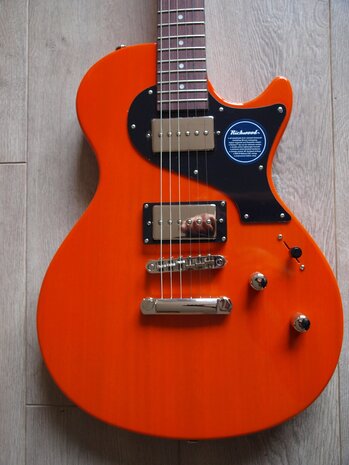 Richwood Master Series electric guitar "Retro Special" Tennessee Orange