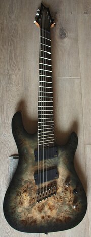 CORT E-Gitaar, KX500 FF, Stardust Black, 7-snarige gitaar