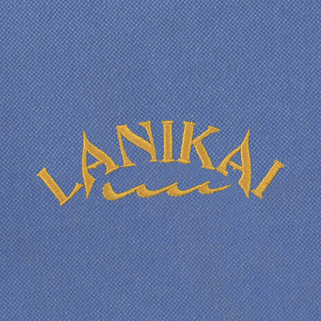 Lanikai gigbag voor sopraan ukulele, blauw met logo