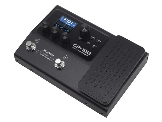 GP-100 |Valeton multi-effects processor with IR + amp/cab simulation + effects